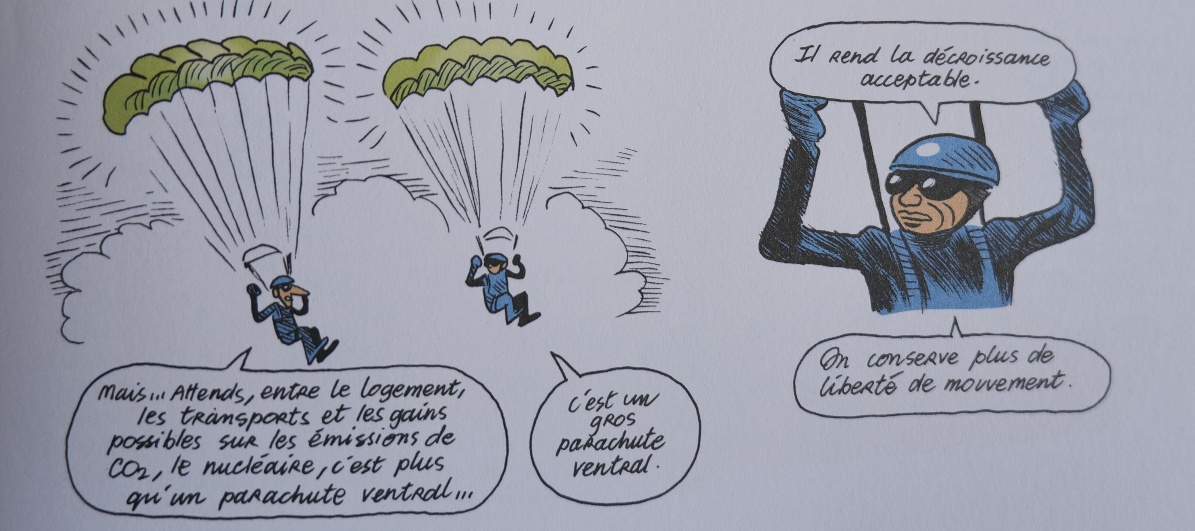 Dessin extrait de la BD "Le Monde sans fin"