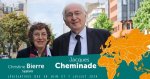 Jacques Cheminade et sa suppléante Christine Bierre, candidats aux législatives 2024 dans la 11ème circonscription des Français de l'étranger